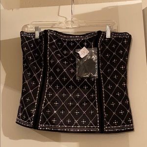 Brand New Diamond bustier